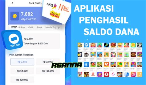 10 Game Penghasil Saldo DANA Gratis dan Tercepat.